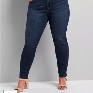 Lane Bryant High Rise Skinny Jeans